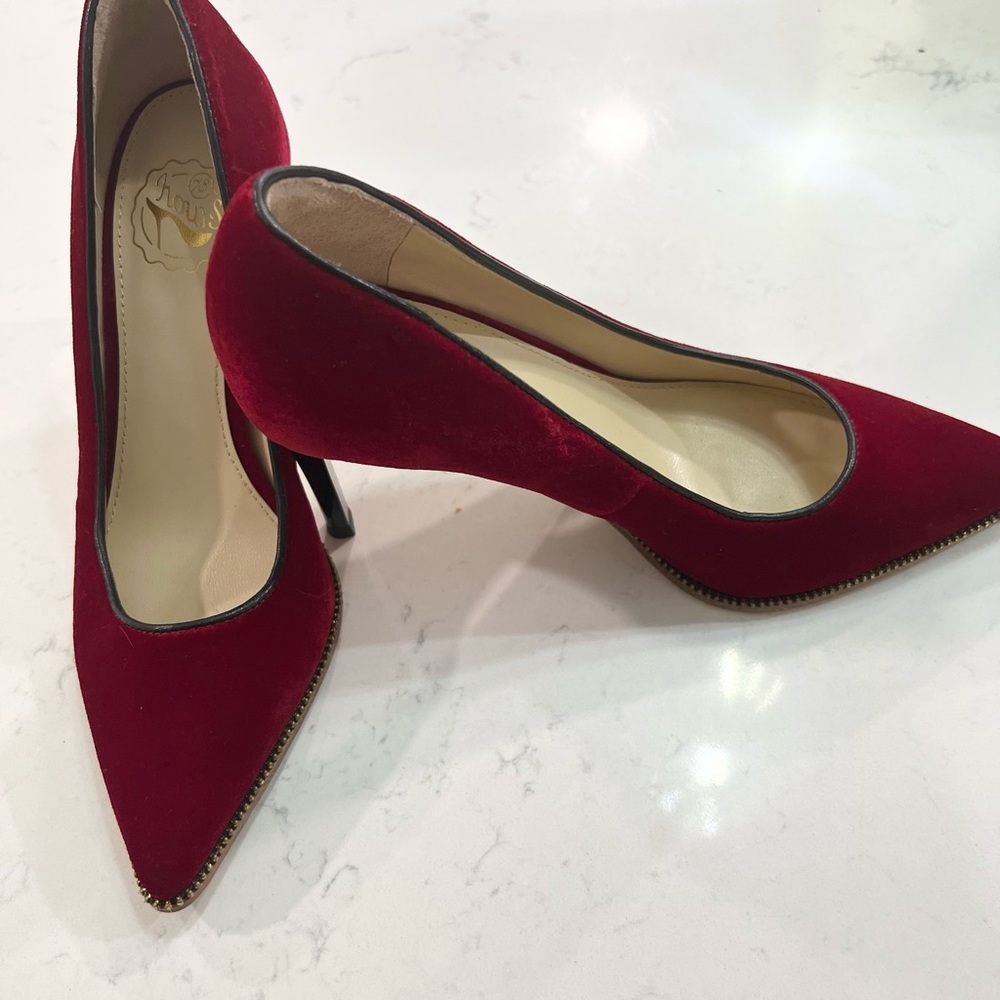 Wine Red shoes，size：5